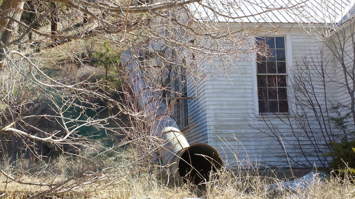 Entiat River Building with Funhouse Slide